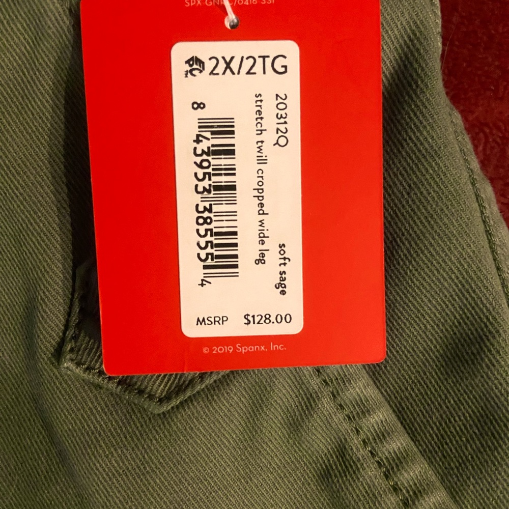 SPANX petite 2X pants soft sage. link: https://spanx.com/search?q=olive+color